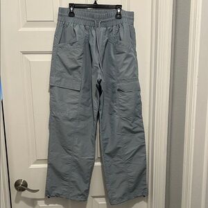 Women's Versatile light blue Pants